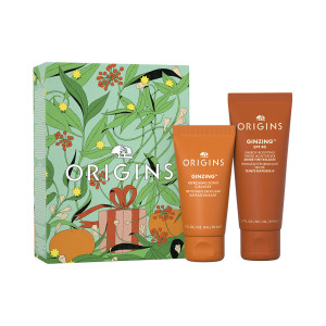 Origins Hidratante Energizante Com Cor Ginzing Fps 40, pacote com 2 unidades