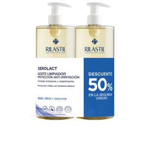 Rilastil Pacote de óleo de limpeza Xerolact 2 x 1000 ml