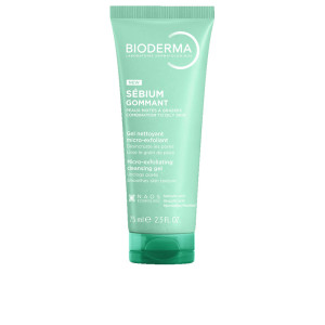 Bioderma Sébium Gommant gel nettoyant micro-exfoliant pour peaux mixtes à grasses 75 ml