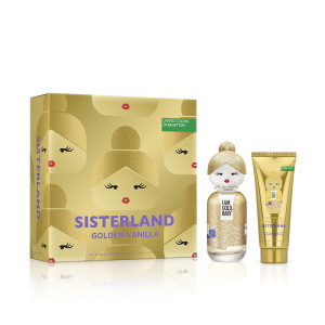 Benetton Sisterland Golden Vanilla - Estojo De 2 Peças