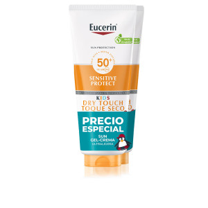 Eucerin Crème gel protectrice pour enfants à peau sensible au soleil SPF50+ (lot de 2 x 200 ml)