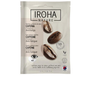Iroha Nature Cafeina parches contorno de ojos 8 ml