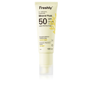 Freshly Cosmetics D+ Natural Suncare mineral fluid SPF50 50 ml