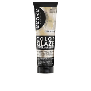Syoss Color Glaze mascarilla de color matiante con efecto laminado #Rubio Platino