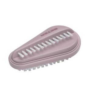 Beter Escova dupla para unhas, cerdas de nylon #cinza