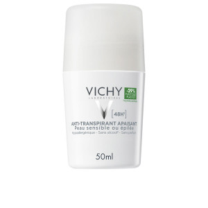 Vichy Laboratoires desodorante bola reguladora piel sensible 48h apto para piel sensible o recién depilada 50 ml