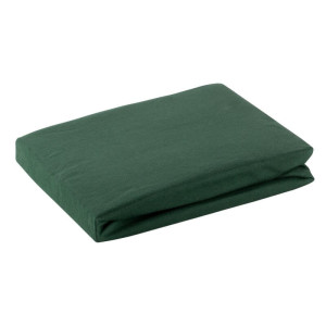 Eurofirany PRZEŚCIERADŁO Z GUMKĄ JERSEY D91 160X200 CM WYS 30 CM BUTELKOWY ZIELONY