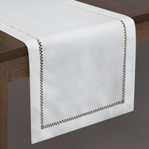 Eurofirany OBRUS EMILY 40X140 CM BIAŁY