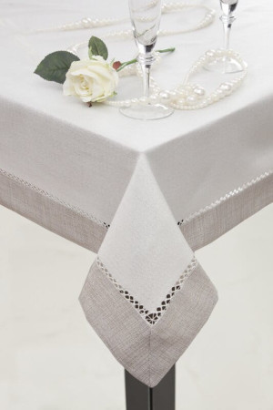 Eurofirany OBRUS EMMA 85X85 CM BIAŁY