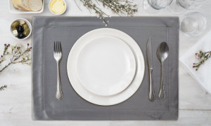 Eurofirany SERWETKA MELINDA 30 X 40 CM STALOWY