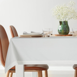 Eurofirany OBRUS MELINDA 140 X 180 CM BIAŁY