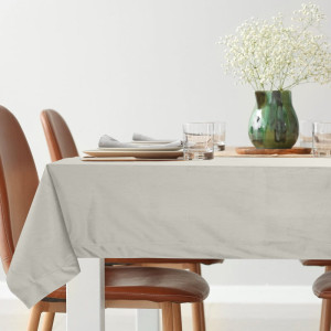 Eurofirany OBRUS MELINDA 140 X 220 CM SREBRNY