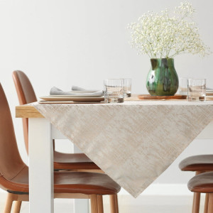 Eurofirany OBRUS ALINA 85 X 85 CM BEŻOWY