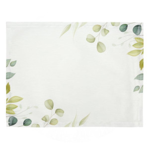 Eurofirany SERWETKA NATU 6 30 X 40 CM BIAŁY