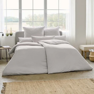 Estella Pościel Mako-Jersey TAKOMA 6873/820 Silber 155x200