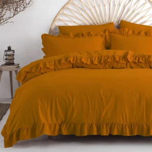 Darymex Pościel bawełniana SUDAN BROWN 220x200 STONEWASHED