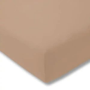 Estella Przescieradło Zwirn-Jersey 320 Karmelowe 100x200