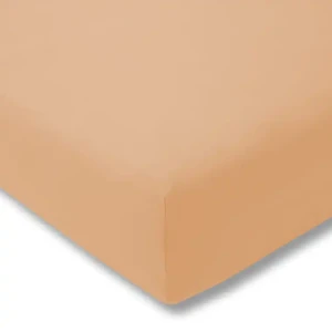 Estella Prześcieradło Topper Zwirn-Jersey 180 Piaskowe 150x200x7