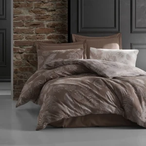 Darymex Pościel bawełniana BAHAMA BROWN 160x200 COTTONLOVE JACQUARD
