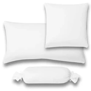 Estella Poszewka Mako-Jersey Biała 100 15x40