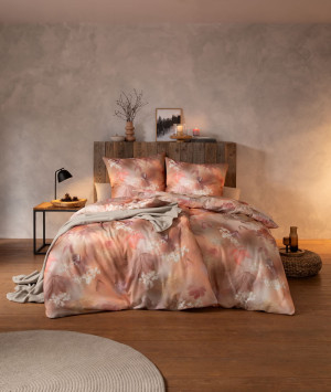 ESTELLA Pościel Flanelowa 200/220 2x70/80 4452/980 Chestnut
