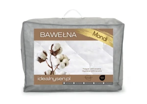 IDEALNY SEN Kołdra Bawełna 180x200 MONDI Letnia