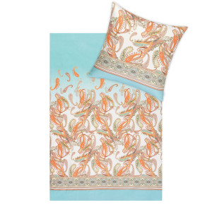 ESTELLA Pościel Mako Jersey 155/200 2x70/80 6627/640 Siena