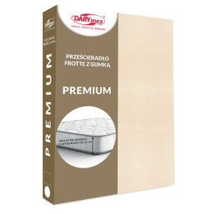 Darymex Prześcieradło frotte z gumką 047/210/220x200 PREMIUM