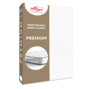 Darymex Prześcieradło jersey z gumką 001/210/220x200 PREMIUM