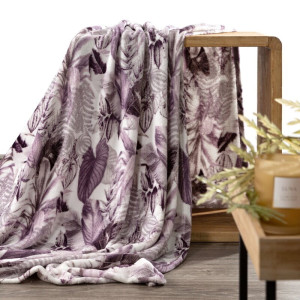 Eurofirany KOC DAVOS 2 150 X 200 CM FIOLETOWY