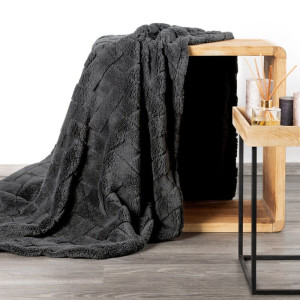 Eurofirany KOC D91 CARO 70 X 160 CM STALOWY