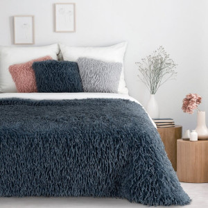 Eurofirany KOC ADORE 130 X 170 CM GRANATOWY