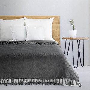 Eurofirany KOC EMMA 150 X 200 CM STALOWY