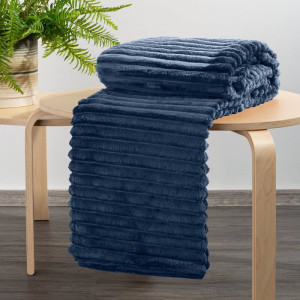 Eurofirany KOC D91 SOFT 150 X 200 CM GRANATOWY