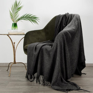 Eurofirany KOC AKRYL 5 125 X 160 CM STALOWY