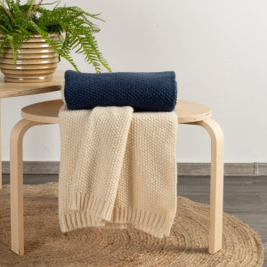Eurofirany KOC PLED 4 130 X 170 CM BEŻOWY