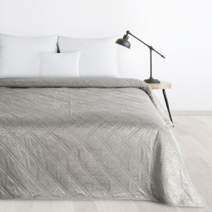 Eurofirany NARZUTA D91 LUIZ 200 X 220 CM SREBRNY