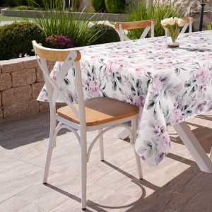 Eurofirany OBRUS GARDEN 140 X 220 CM BIAŁY/30G