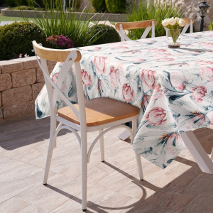 Eurofirany OBRUS GARDEN 140 X 220 CM BIAŁY/32G