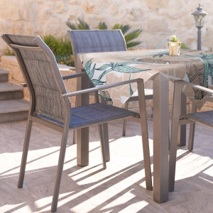 Eurofirany OBRUS GARDEN 85 X 85 CM BEŻOWY/14D