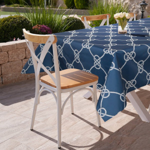 Eurofirany OBRUS GARDEN 140 X 220 CM GRANATOWY