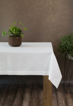 Eurofirany OBRUS STELLA 2 140 X 220 CM BIAŁY