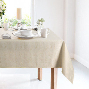 Eurofirany OBRUS SPARKLE 140 X 220 CM KREMOWY