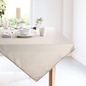Eurofirany OBRUS LACE 85 X 85 CM KREMOWY