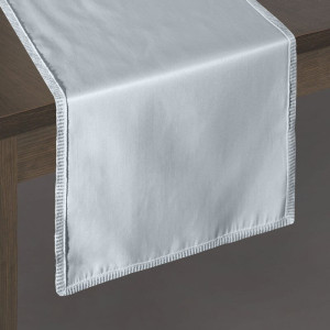 Eurofirany OBRUS DEKORACYJNY 35 X 140 CM POPIELATY
