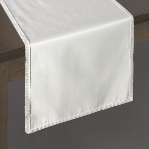 Eurofirany OBRUS DEKORACYJNY 35 X 140 CM BEŻOWY