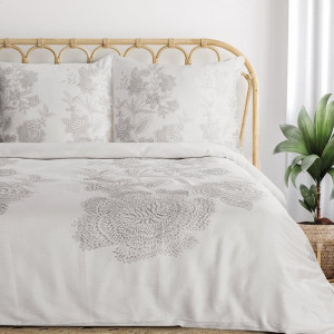 Eurofirany KOMPLET POŚCIELI SATYNOWEJ PREMIUM27 220 X 200 CM BIAŁY