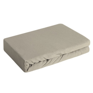 Eurofirany PRZEŚCIERADŁO JERSEY3 240 X 220 X 30 CM BEŻOWY