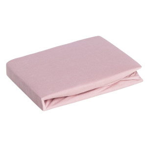 Eurofirany PRZEŚCIERADŁO Z GUMKĄ JERSEY D91 240 X 220 X 30 CM PUDROWY RÓŻ