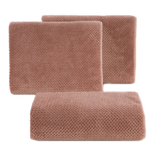 Eurofirany RĘCZNIK ZOE1 70 X 140 CM PUDROWY RÓŻ